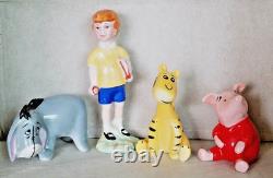 Winnie the Pooh Porcelain Figurines (5) Disney Beswick England Vintage