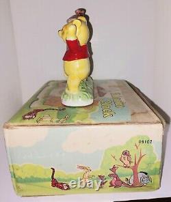 Winnie the Pooh Sears wind up clock nice in original box functional 1964