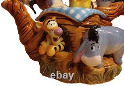 Winnie the Pooh Tea Pot Disney trademark Limited Edition Rare