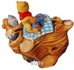 Winnie the Pooh Tea Pot Disney trademark Limited Edition Rare