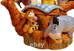 Winnie the Pooh Tea Pot Disney trademark Limited Edition Rare