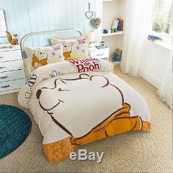 Winnie the Pooh Twin & Queen Size Duvet Cover Bedding Set Kids Girls Boys