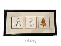 Winnie the Pooh and The Honey Tree Think Think Think Certified Serigraph Cel