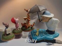 Winnie the Pooh and friends figurines. Vintage Not Made Anymore