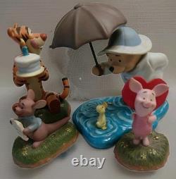 Winnie the Pooh and friends figurines. Vintage Not Made Anymore