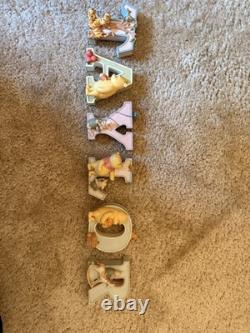 Winnie the Pooh and his friends alphabet letters. 20 Each Letter Or 110 For Set