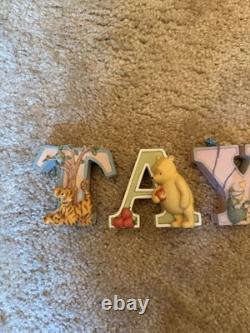 Winnie the Pooh and his friends alphabet letters. 20 Each Letter Or 110 For Set
