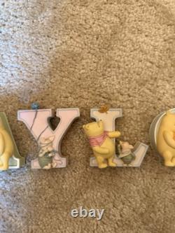 Winnie the Pooh and his friends alphabet letters. 20 Each Letter Or 110 For Set