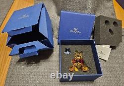 Winnie the Pooh with Hunny Pot Swarovski Crystal Colorized Figurine 1142889