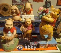 Winnie the pooh figurine set of 5