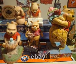 Winnie the pooh figurine set of 5