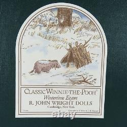Wintertime Eeyore R. John Wright Dolls Winnie-the-Pooh Disney withCertificate