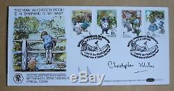 Year Of The Child 1979 Benham Winnie The Pooh Fdc Signed By Christopher Milne