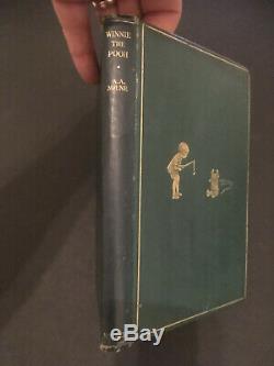 1926 1er Rare Édition Winnie L'ourson A A Milne 1st Printing Collectables