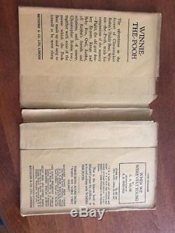 1926 A. A. Milne, Winnie L'ourson Ernest Shepard Dutton 4e Édition De Livres Rares