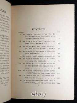 1926 Rare Première édition de Winnie-l’Ourson illustrée par Ernest Shepard