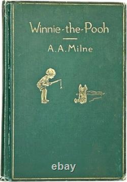1926 WINNIE L'OURSON aa milne CHRISTOPHER ROBIN Maison au coin de TIGRE & AMIS