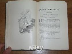 1926 Winnie L'ourson 1er. Edition 1ère. Impression -a. A. Milne - Rare - Belle Condition