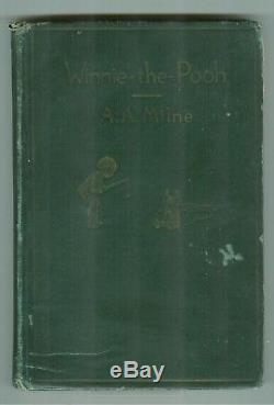 1926 Winnie The Pooh De A. A. Milne Couverture Rigide Première Édition Américaine / Première Impression