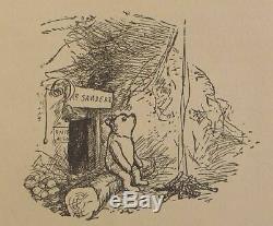 1926 Winnie The Pooh Vtg Première Soire Rare Impression Au 1 Er An Enfant Disney Bear A Milne