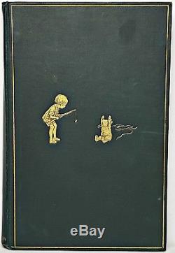 1927 Winnie Le Pooh Vtg Première Édition Uk 4ème Impression Enfant A Milne Disney Ours Rare