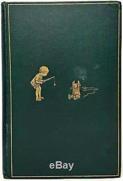 1927 Winnie Le Pooh Vtg Première Édition Uk 5ème Impression Enfant A Milne Disney Ours Rare