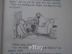 1928 1ère / 1ère Édition La Maison À Pooh Corner. Winnie L'ourson. A A Milne. Premier