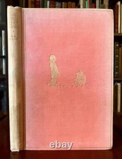 1928 LA MAISON AU COIN DE POOH Première Édition Par A A Milne Livre de Winnie l'Ourson