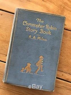 1929 1ère Édition Du Livre D'histoires De Christopher Robin. Un A Milne. Winnie L'ourson