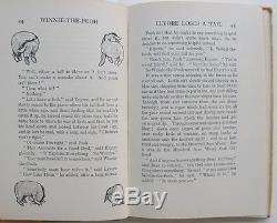 1929 Impression Winnie L'ourson Illustré Par Ernest H. Shepard Dans La Poussière Rare Ja