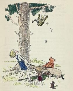 1934 WINNIE L'OURSON Édition Originale Pas Cher Maison au Coin A MILNE Rare METHUEN UK 1934 WINNIE L'OURSON Édition Originale Pas Cher Maison au Coin A MILNE Rare METHUEN UK