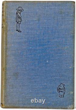 1934 WINNIE L'OURSON Édition originale bon marché Maison au coin A MILNE Rare METHUEN Royaume-Uni