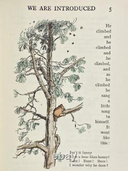 1934 WINNIE L'OURSON Édition originale bon marché Maison au coin A MILNE Rare METHUEN Royaume-Uni