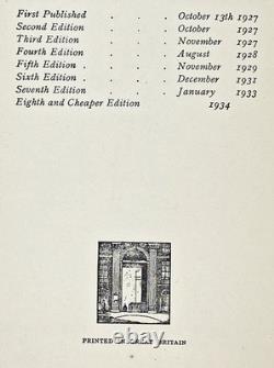 1934 WINNIE L'OURSON Édition originale bon marché Maison au coin A MILNE Rare METHUEN Royaume-Uni