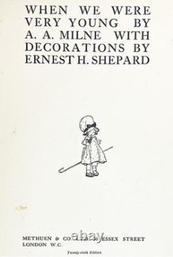 1934 WINNIE L'OURSON Édition originale pas chère Maison au coin A MILNE Rare METHUEN UK