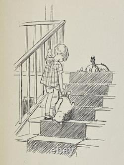 1934 WINNIE-L'OURSON Première édition bon marché Maison au coin A. MILNE Rare METHUEN Royaume-Uni
