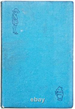 1934 WINNIE-L'OURSON Première édition bon marché Maison au coin A. MILNE Rare METHUEN Royaume-Uni