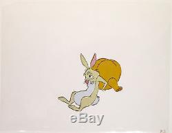 1966 Rare Walt Disney Winnie L'ourson Rabbit Production Originale Animation Cel