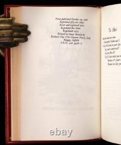 1973 Reliure Exquise Bayntun-Riviere Omnibus Winnie-The-Pooh