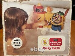 1976 Winnie l'ourson Centre d'activités Busy Bath vendu par Sears sous licence Disney