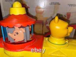 1976 Winnie l'ourson Centre d'activités Busy Bath vendu par Sears sous licence Disney