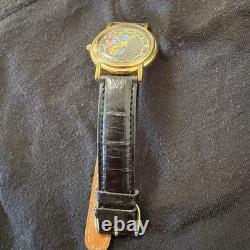 1993 Montre exclusive Disney Store Pooh et Piglet Lune Soleil Étoiles Nouvelle batterie