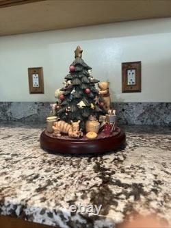 1995 Charpente Disney Winnie l’Ourson et ses amis décoration du sapin de Noël centre de table neuf en boîte