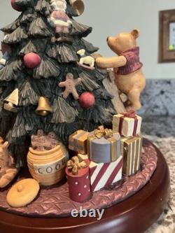 1995 Charpente Disney Winnie l’Ourson et ses amis décoration du sapin de Noël centre de table neuf en boîte