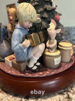 1995 Charpente Disney Winnie l’Ourson et ses amis décoration du sapin de Noël centre de table neuf en boîte
