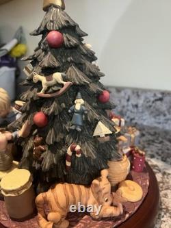 1995 Charpente Disney Winnie l’Ourson et ses amis décoration du sapin de Noël centre de table neuf en boîte