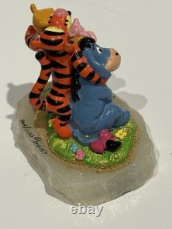 1998 Ron Lee Winnie l'Ourson Porcinet Tigrou Bourriquet Figurines Statue Disney RARES