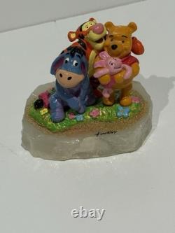 1998 Ron Lee Winnie l'Ourson Porcinet Tigrou Bourriquet Figurines Statue Disney RARES