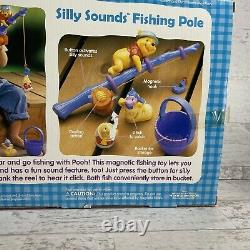2000 Winnie The Pooh Fishing Pole Toy With Silly Sounds. Nouveau Dans La Boîte. Rêve. 94103