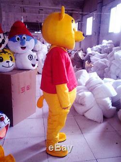 2019 Halloween Hot Winnie L'ourson Mascotte Costume Party Adulte Cosplay Robe De Costume